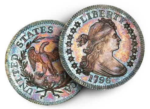 Liberty Quarters US 1796 Cents