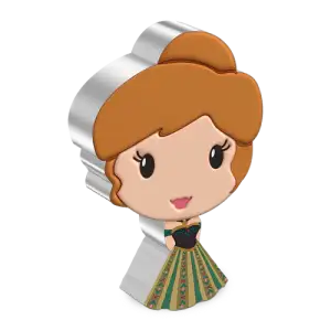 Disney Frozen - 2022 1oz Anna Silver Chibi Coin (2)
