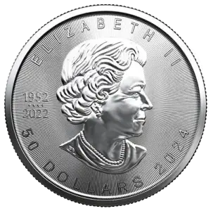 2024 1oz Canadian Platinum Maple Leaf (2)