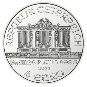 2023 1/25oz Austrian Platinum Philharmonic (2)