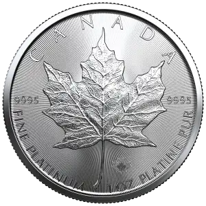 2023 1oz Canadian Platinum Maple Leaf (2)