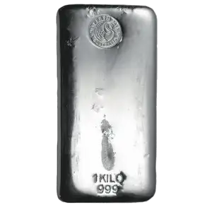1 kg Perth Mint Silver Bar (2)