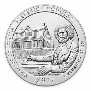 2017 5 oz Silver America the Beautiful Frederick Douglass National Historic Site (2)