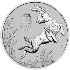 2023 1oz Australian Perth Mint Platinum Rabbit (2)
