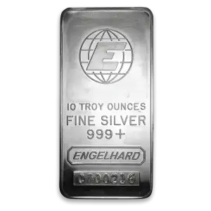 10oz Engelhard Silver Bar